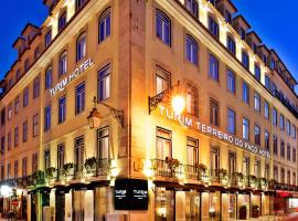 宫殿广场特里姆酒店，位于里斯本拜萨/奇亚多的酒店