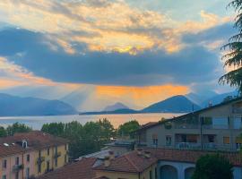 La casa di Alberto lake view，位于拉韦诺的酒店