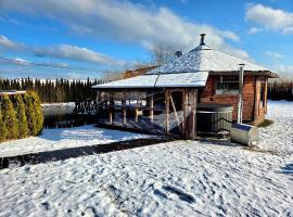 Egliškių Oazė Sodyba su pirtimi kubilu- privatumas garantuotas，位于维尔纽斯的酒店