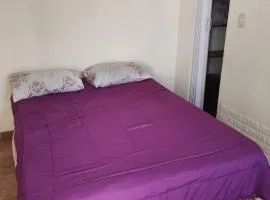 Apto independiente al fondo de casa familiar