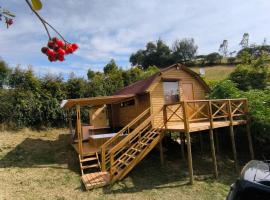 Glamping con jacuzzi La Terraza del cielo，位于Chocontá的酒店