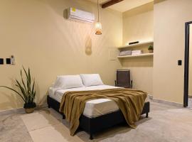 Cabaña Privada con Jacuzzi en la Hacienda Nápoles，位于多拉代尔的酒店