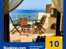 Derveni Seaside Apartments - Deluxe Sea View Penthouse Jacuzzi-BBQ & Groundfloor Garden View Apartment