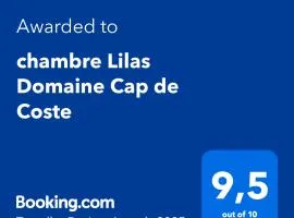 chambre Lilas Domaine Cap de Coste