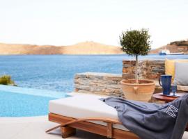 Kea Mare LV Villas，位于Gialiskari的酒店