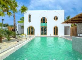 A Dream Naka Island - Beachfront Retreat，位于Ko Naka的酒店