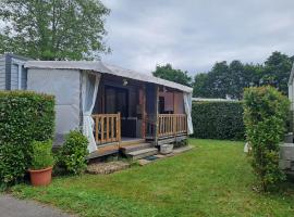Landes Azur mobil home 38 m2 7km de vieux boucau，位于Azur的豪华帐篷营地