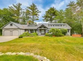 Lakefront New London Retreat with Dock and Hot Tub!