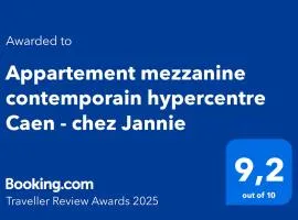 Appartement mezzanine contemporain hypercentre Caen - chez Jannie