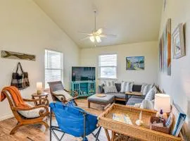 Walk to Gulf Surfside Beach Home with Deck