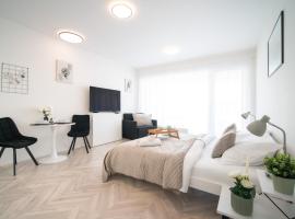 apartino - FREE parking, 10 minutes walk to city centre, nespresso, netflix，位于布尔诺的酒店