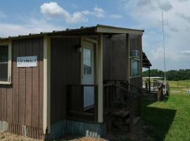 Brownwood Cabin Yellow Rose Canyon，位于Mount Enterprise的酒店