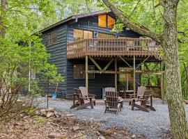 Cabin in the Skye - 5 BDs Lake Harmony，位于莱克哈莫尼的酒店