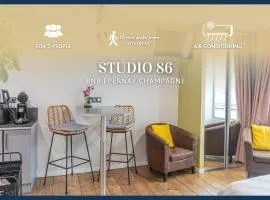 Studio 86 - Climatisation & proche centre-ville- 2 personnes - BnB Epernay