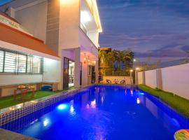 ll EMPYREAN STAY ll CELESTIAL UNICORN VILLA ll ROMANTIC VILLA ll 3BHK ll AC ll PVT POOL ll FREE WIFI ll，位于罗纳瓦拉的酒店