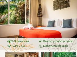 EKOPARQUE LUNAFOREST，位于Arroyo de Piedra的酒店
