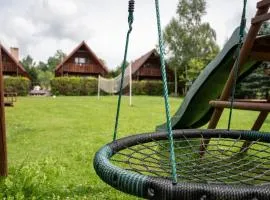 Domek z kominkiem i jacuzzi