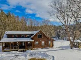 Log Cabin Fireplace Upper Valley - Wooded Chalet