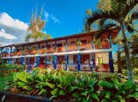 Finca Pa Que Mas，位于Restrepo的山林小屋