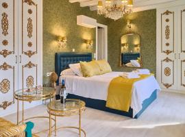 Luxurious House Vasiliki with great view，位于伊兹拉的乡村别墅