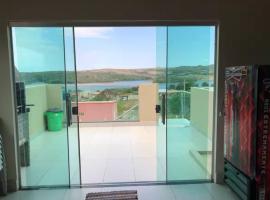 Rancho Tert&uacute;lia Lago Corumb&aacute; IV，位于阿巴迪亚尼亚的豪华帐篷