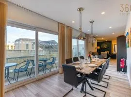 Beautiful 3BR designer home with WIFI, AC and Balcony