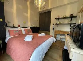 Brand new en-suite double room private entry self-check