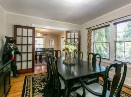 Roomy 5BR Bungalow with Backyard, Walk to Downtown