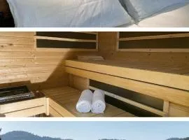 Spacious apartment in nature with sauna!
