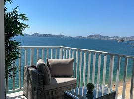 Exclusivo departamento con vista al mar de Acapulco，位于阿卡普尔科的酒店