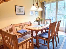 Achtern Diek Haus 12d Wohnung 6，位于Müggenburg的酒店