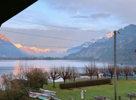 La Belle Vue Studio - Lakeview, Pool, Free Parking，位于Därligen的酒店