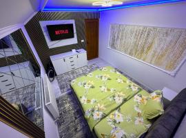 Apartament cu 2 Dormitoare de lux situat in complex ApartHotel Botosani 4，位于博托沙尼的酒店