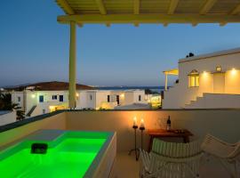 ALASI Tinos Jacuzzi Hotel，位于圣约阿尼斯的酒店