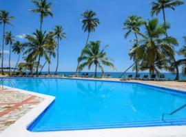 Estancia Nana apartamento vista al mar piscina WIFI cocina completa aire acondicionado Lavadora secadora，位于璜多里奥的酒店