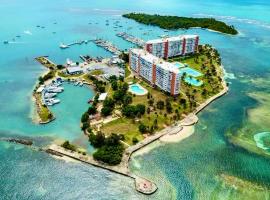 Private Island 1BR Condo with Ocean & Pool View plus WiFi and AC