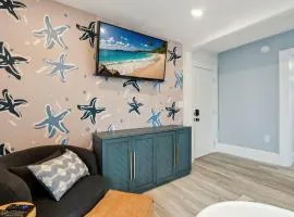 Newly Renovated Private Balcony Steps to Beach