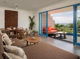 Hossegor - Tropical 1 Bedroom Ocean View Apartment by Triang Villas，位于海神庙的酒店