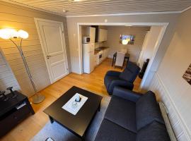 2 roms kjellerleilighet med separat soverom，位于Luster的酒店