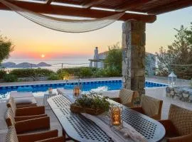 Ferienhaus In Geropotamos Mit Sonnenterrasse