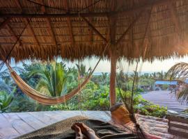 ElSue&ntilde;o Ocean view dorm & community vibe，位于Playa Agua Blanca的青旅