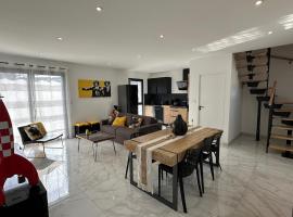 Le Refuge du Léman, Duplex neuf de 80m 2, à 5 minutes de Geneve pour 4 à 6 personnes，位于杜韦讷的酒店