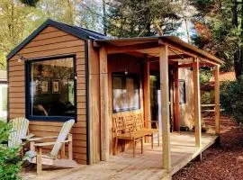 Sfeervol Tiny House in het Bos