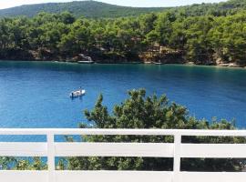 Holiday House Jagoda -First Row to the Sea Brbinj，位于布里尼的酒店