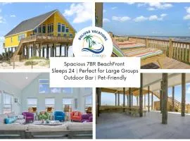 DayDreamer Beachfront w 7 Bedrooms