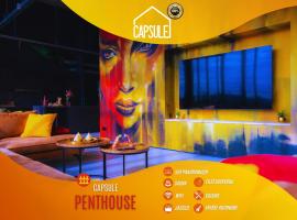 Capsule Penthouse Mons centre，位于蒙斯的酒店