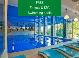 SPA尼莫海豚酒店，位于哈尔科夫的带热水浴缸的酒店