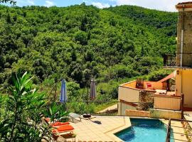 Casa Sola Apartment, stunning views, private pool，位于泰克河畔阿尔莱的酒店