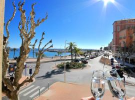 MENTON # MONACO - F1 GP - 4 PERSONS - SEA VIEW - NEW - PARKING - CLIM - PREMIUM - BEACH and SUN，位于芒通的酒店