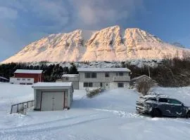 Aurora House under the mountain